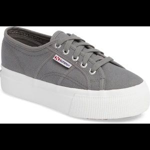 Acot Linea Platform Sneaker SUPERGA